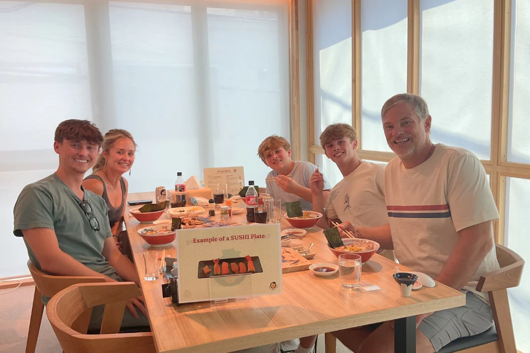 An intimate family cooking experience — small groups create the strongest memories