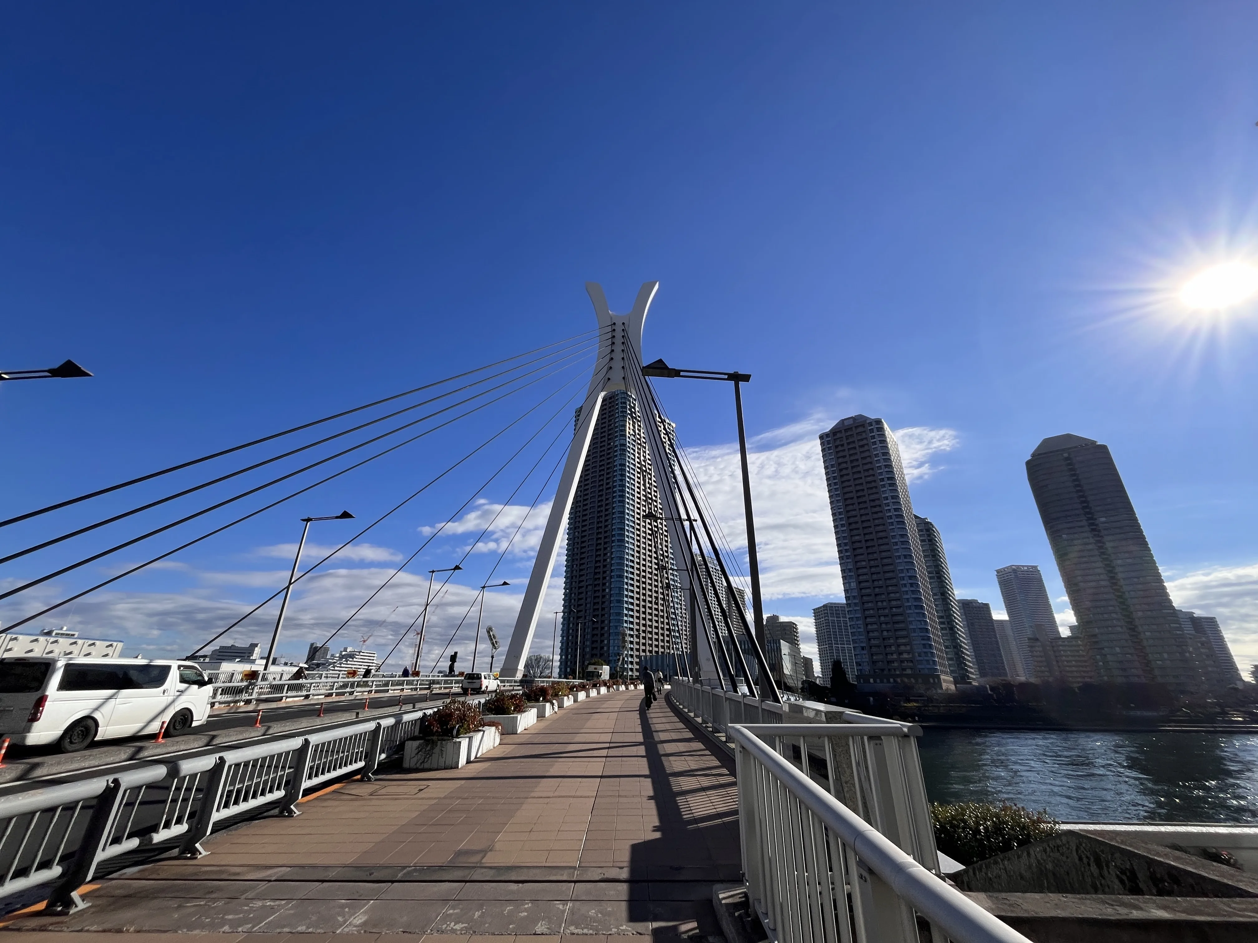 Puente Chuo Ohashi — El puente moderno más fotogénico de Tokio