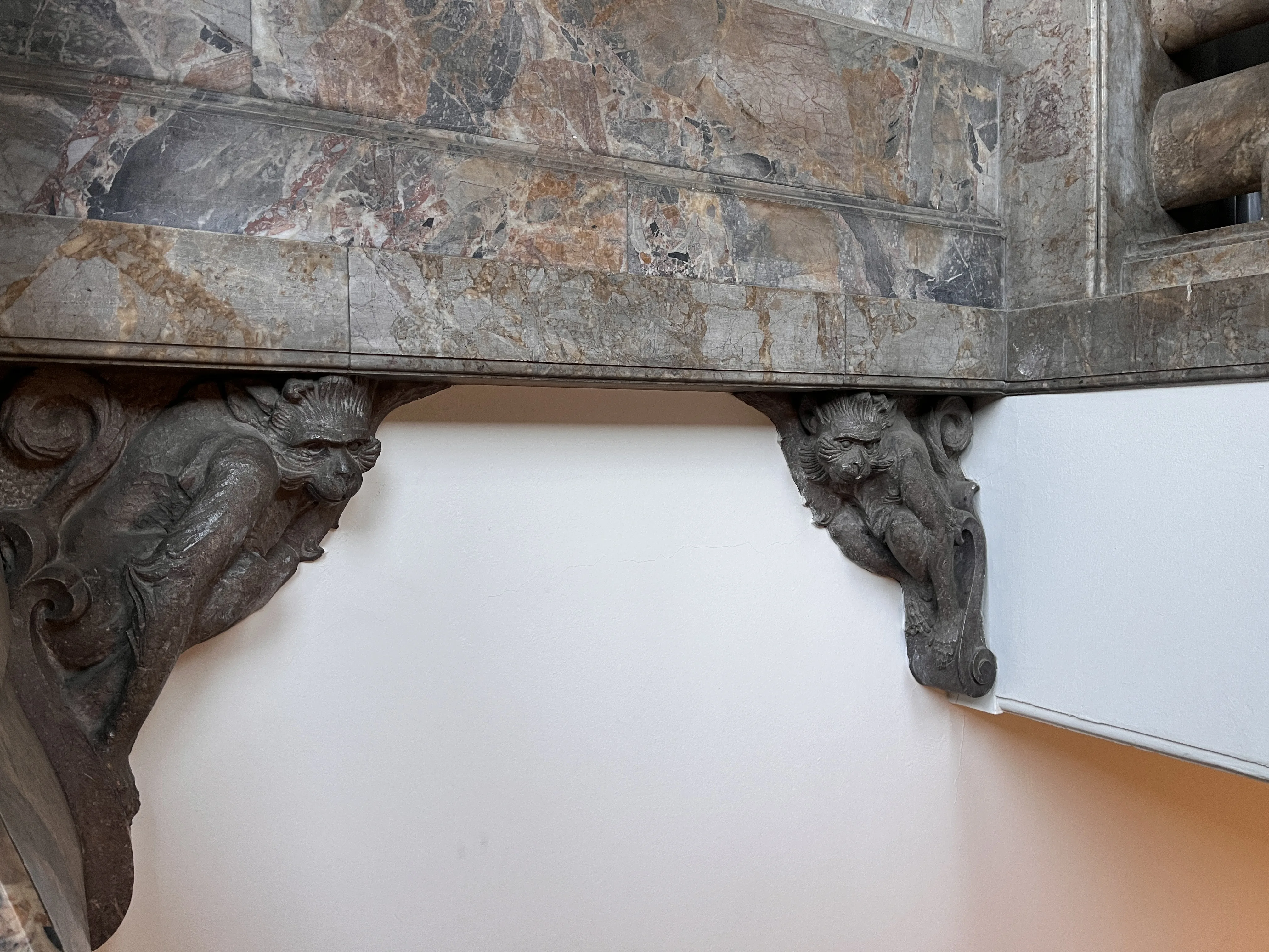 Monkey sculpture at Tsukiji Hongwanji