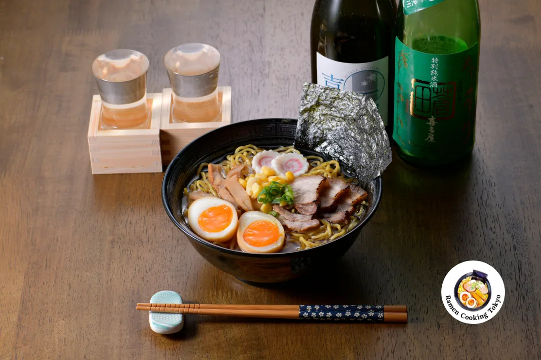 Chashu pork simmering in a pot - learning authentic Japanese cooking techniques